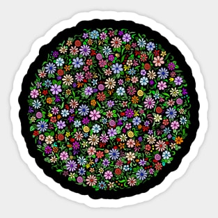 Floral ring Sticker